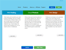 Tablet Screenshot of hostclick.ch